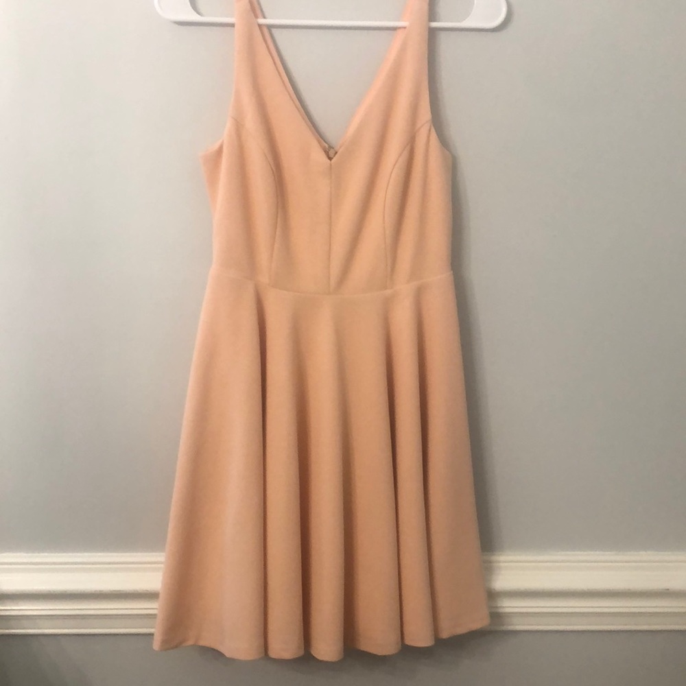 Mini V-Neck Party Dress